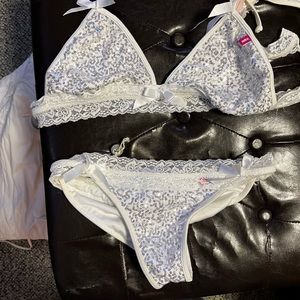 Victoria secret shimmery bathing suit